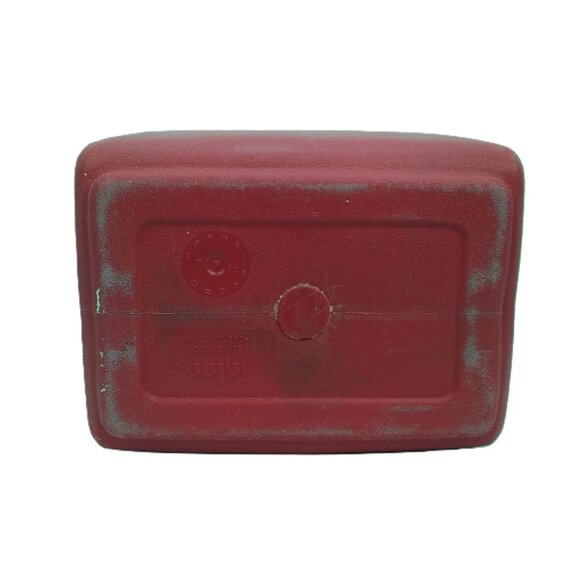 Igloo Vintage Little Playmate Red and White Push Button Cooler - Picture 7 of 7
